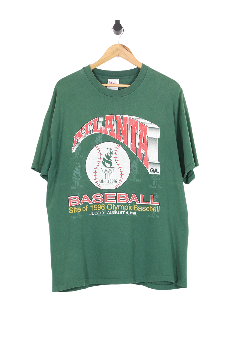 1996 Atlanta Braves Shirtvintage Atlanta Braves Shirt 90s -  Denmark