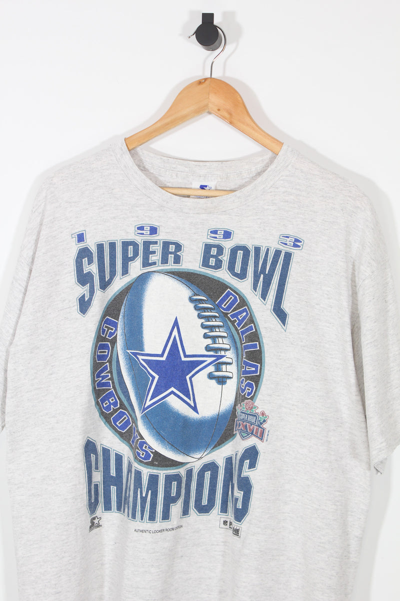 Vintage Dallas Cowboys 1993 Super Bowl Champions Shirt Size Large