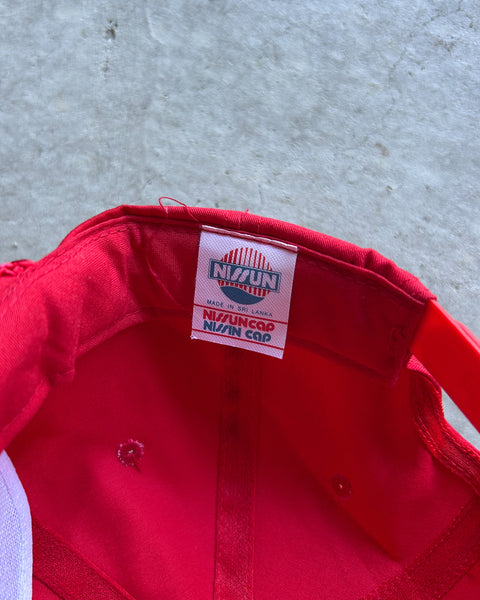 Vintage 1990s Watt’s Auto Service Red Cap