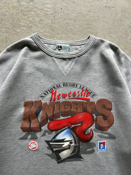 Vintage Newcastle Knights NRL Crewneck - XL