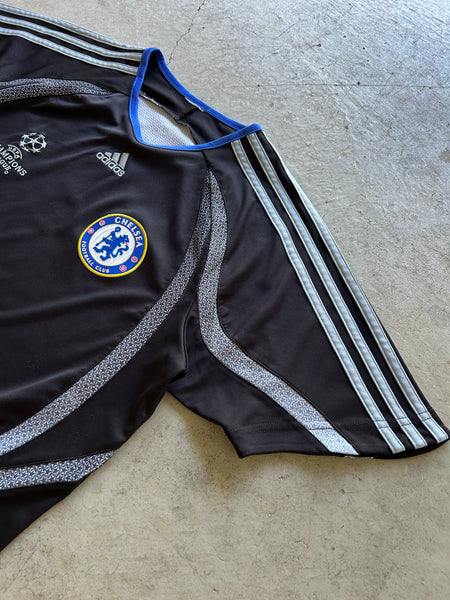 Vintage 2006 Chelsea Adidas Champions League Training Football Shirt - S