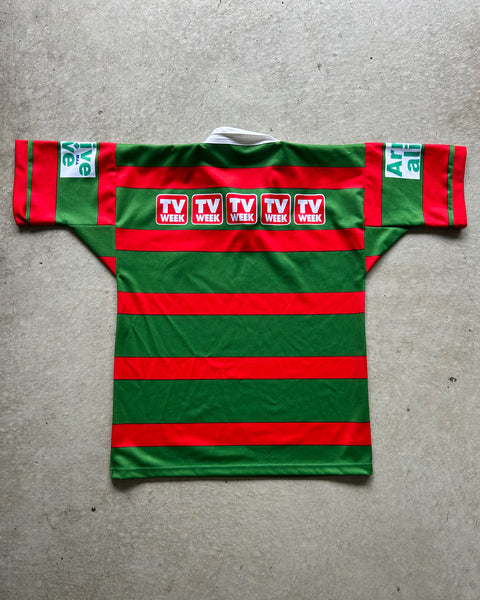 Vintage 2002 South Sydney Rabbitohs Home NRL Jersey - L
