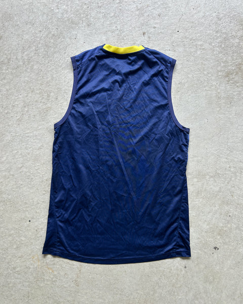 Central Coast Mariners Sleeveless Training Football Shirt- M