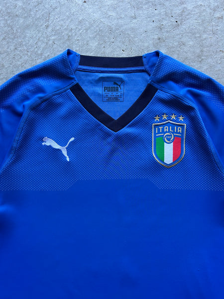 2018/19 Italy Home Puma Football Shirt - S