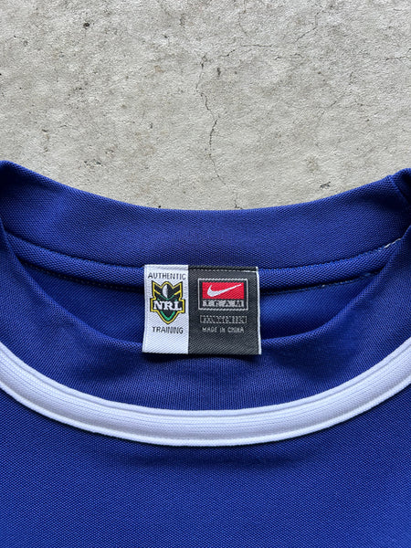 Vintage Canterbury Bulldogs Nike NRL Training Jersey - XXL