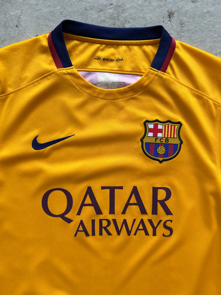 2015/16 Barcelona Away Football Shirt - S