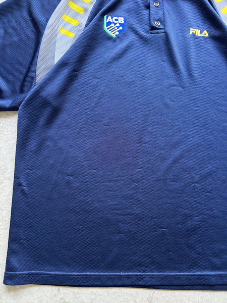 Vintage Cricket Australia Fila Polo Shirt - XL