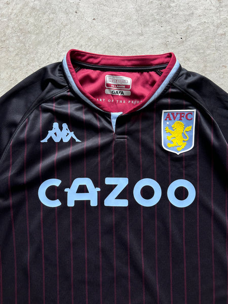 2020/21 Aston Villa Kappa Away Football Shirt #10 Grealish - XXL