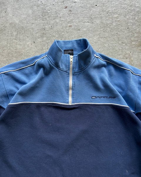 Vintage Pipeline Quarter Zip Sweatshirt - XL