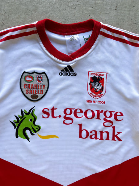 Vintage 2006 St George Illawarra Dragons Charity Shield NRL Jersey - M