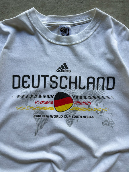 2010 Germany Deutschland FIFA World Cup South Africa T-Shirt - L