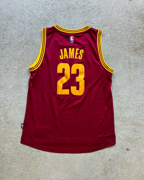 2015 Cleveland Cavaliers James NBA Basketball Jersey - M