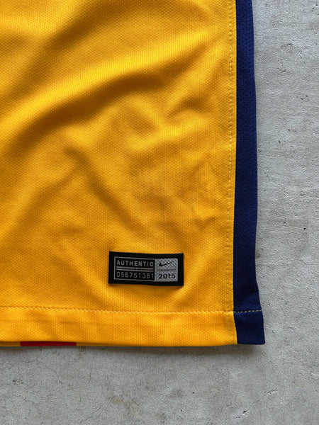 2015/16 Barcelona Away Football Shirt - S