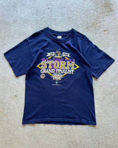 Vintage 1999 Melbourne Storm NRL Grand Finalist T-Shirt - L