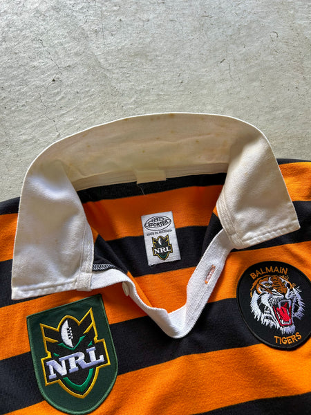 Vintage 1998 Balmain Tigers NRL Supporter Jersey - L
