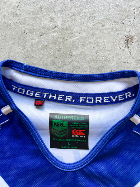 2014 Canterbury Bulldogs Home NRL Jersey - L