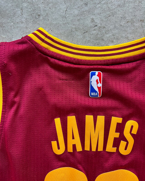 2015 Cleveland Cavaliers James NBA Basketball Jersey - M