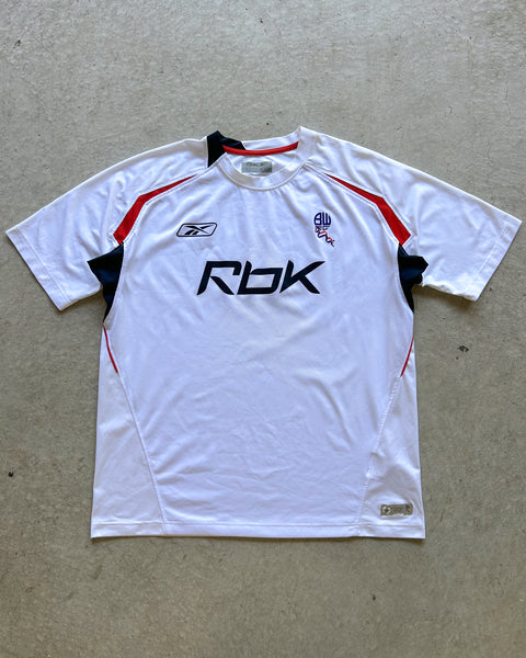 Vintage 2007/08 Bolton Wanderers Reebok Home Football Shirt - XL