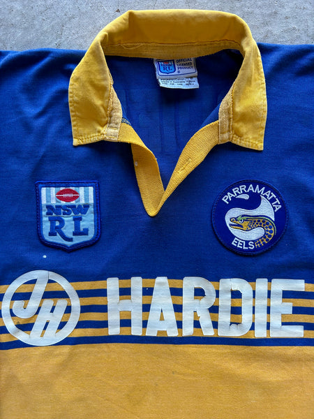 Vintage 1992 Parramatta Eels NRL Home Jersey - M