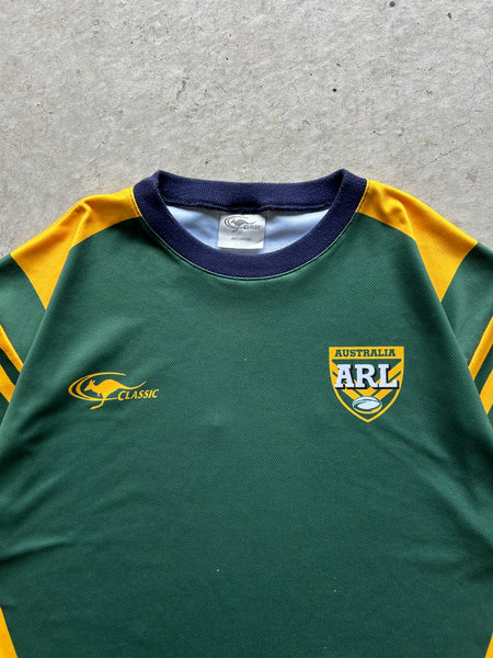 Vintage 2006 Australia Kangaroos NRL ARL Training Jersey - L
