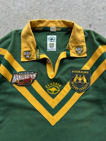 Vintage 2000/01 Australia Kangaroos NRL Jersey - S/M