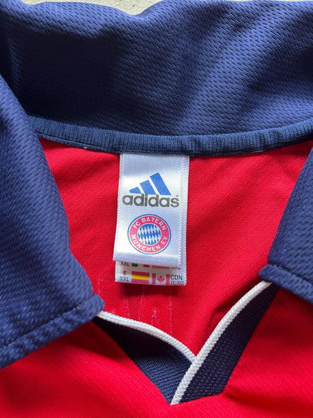 Vintage 1999/01 Bayern Munich Home Football Shirt - XXL