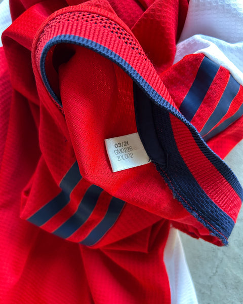2021/22 Arsenal Home Adidas Football Shirt - M