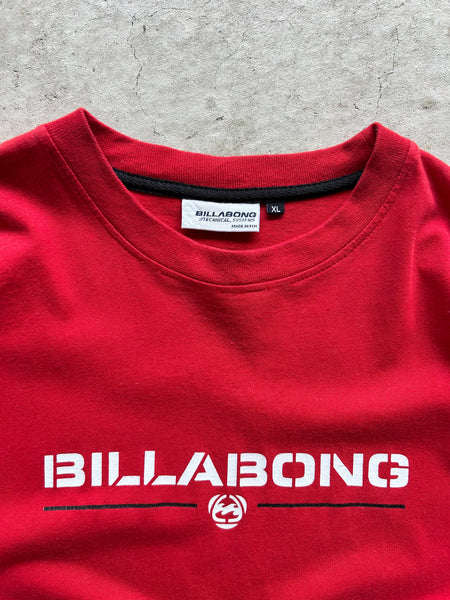 Vintage 2000s Billabong Red T-Shirt - XL