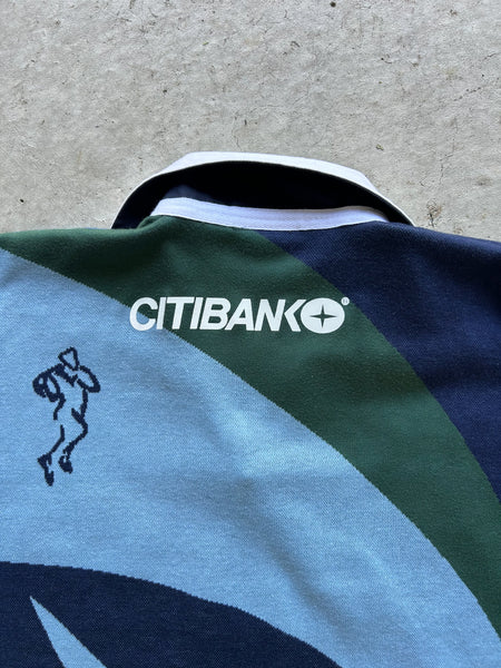 Vintage New South Wales Waratahs Temex Super Rugby Jersey - M