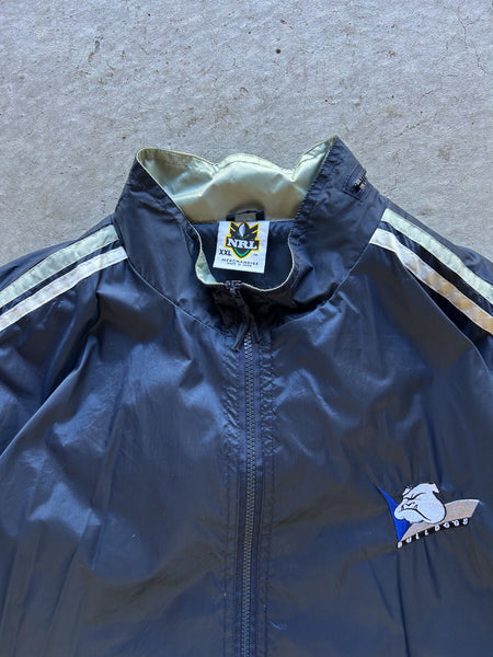 Vintage Canterbury Bulldogs NRL Windbreaker Jacket - XXL