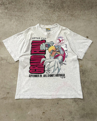 Vintage 1996 Manly Sea Eagles Optus Cup Grand Final NRL T-Shirt - L