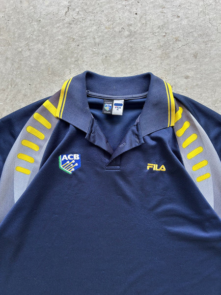 Vintage Cricket Australia Fila Polo Shirt - XL
