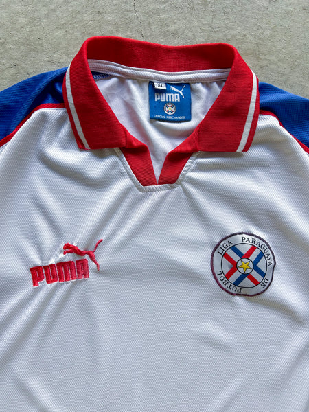 Vintage 1999 Paraguay Puma Away Football Shirt - XL