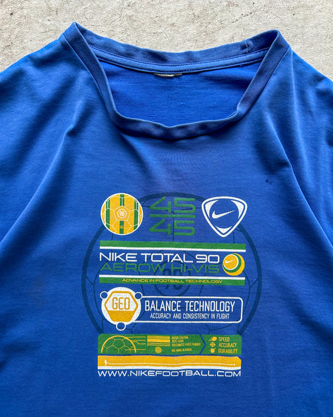 Vintage 2000s Nike Total 90 T-Shirt - M