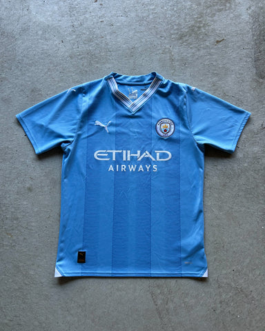 2021/22 Manchester City Home Puma Football Shirt - M