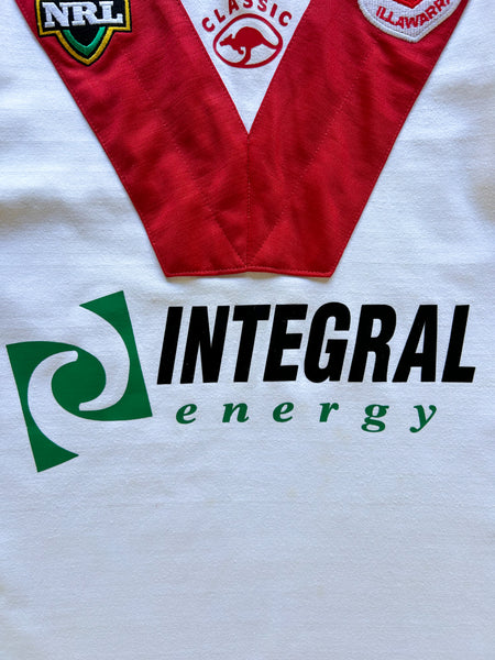 Vintage 2001 St George Illawarra Dragons Home NRL Jersey - XL