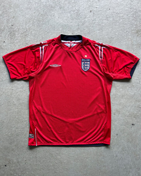 2004/06 England Away Umbro Football Shirt - M