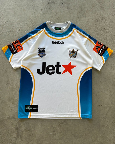 2009 Gold Coast Titans Away NRL Jersey - M