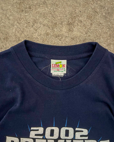 Vintage 2002 Sydney Roosters Premiers NRL T-Shirt - XL