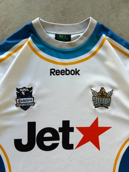 2009 Gold Coast Titans Away NRL Jersey - M