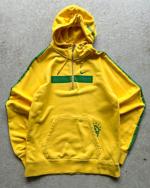 2000s Brazil Nike Football Hoodie - M