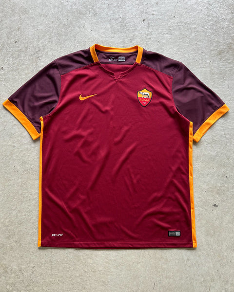 2015/16 AS Roma Home Football Shirt - XL