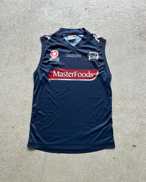 2014 Central Coast Mariners 10 Years Sleeveless Training Football Shirt - S