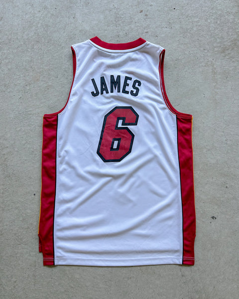 2013 Miami Heat James NBA Basketball Jersey - M