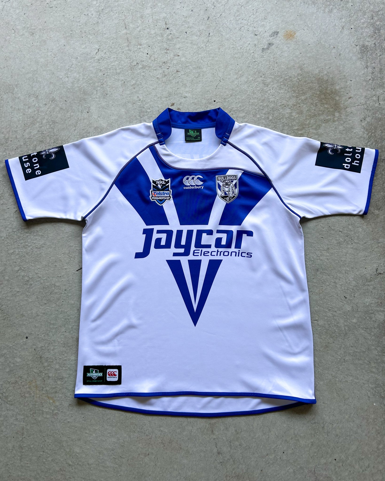 2011/12 Canterbury Bulldogs Home NRL Jersey - XXL