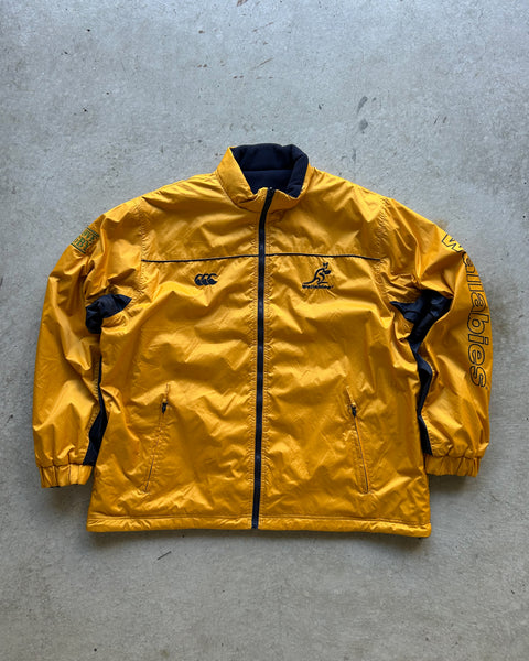 Vintage Australia Wallabies Canterbury Rugby Reversible Jacket - XXL