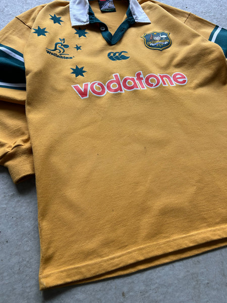 Vintage 2000/01 Australia Wallabies Long Sleeve Jersey - L