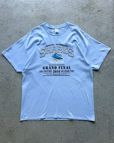 2016 Cronulla Sharks NRL Grand Final T-Shirt - XL