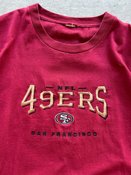 Vintage San Francisco 49ers Embroidered NFL T-Shirt - M