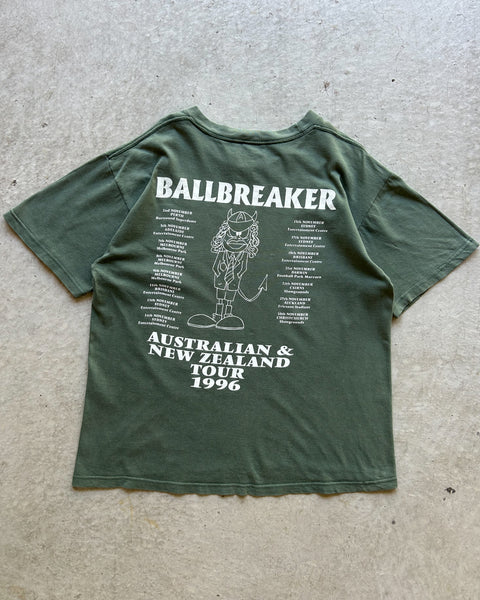 Vintage 1996 AC/DC Ballbreaker Australian & New Zealand Tour T-Shirt - L